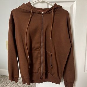 dark brown jacket from shein